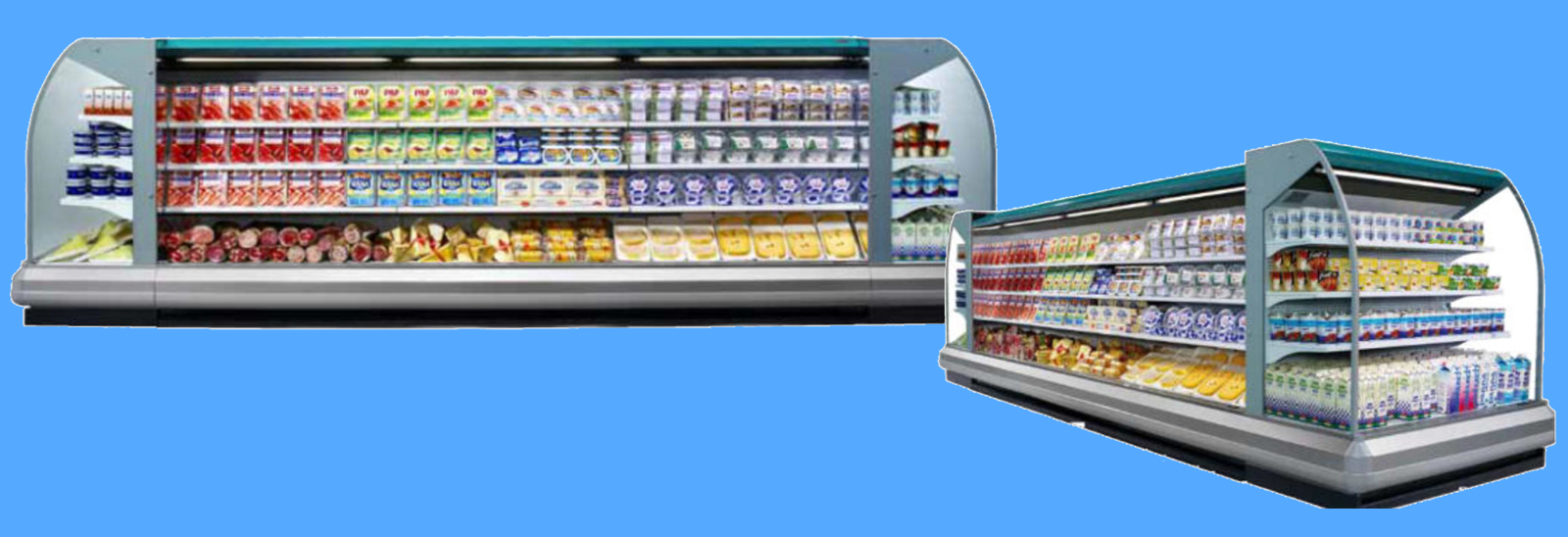 We can supply newsagents, to keep drinks and food chilled or frozen