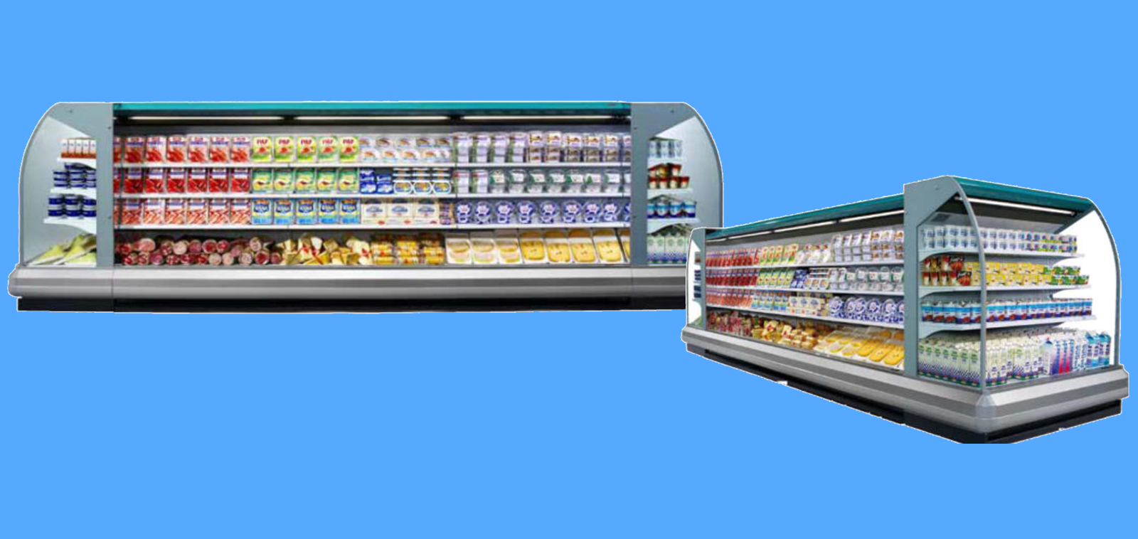 We can supply newsagents, to keep drinks and food chilled or frozen