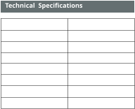 Technical  Specifications